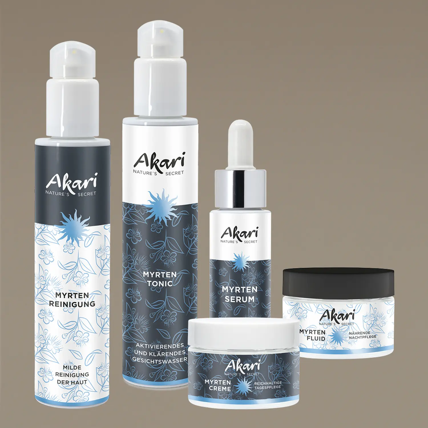 Myrten Serie Produkte von Ganzheitliche Hautpflege